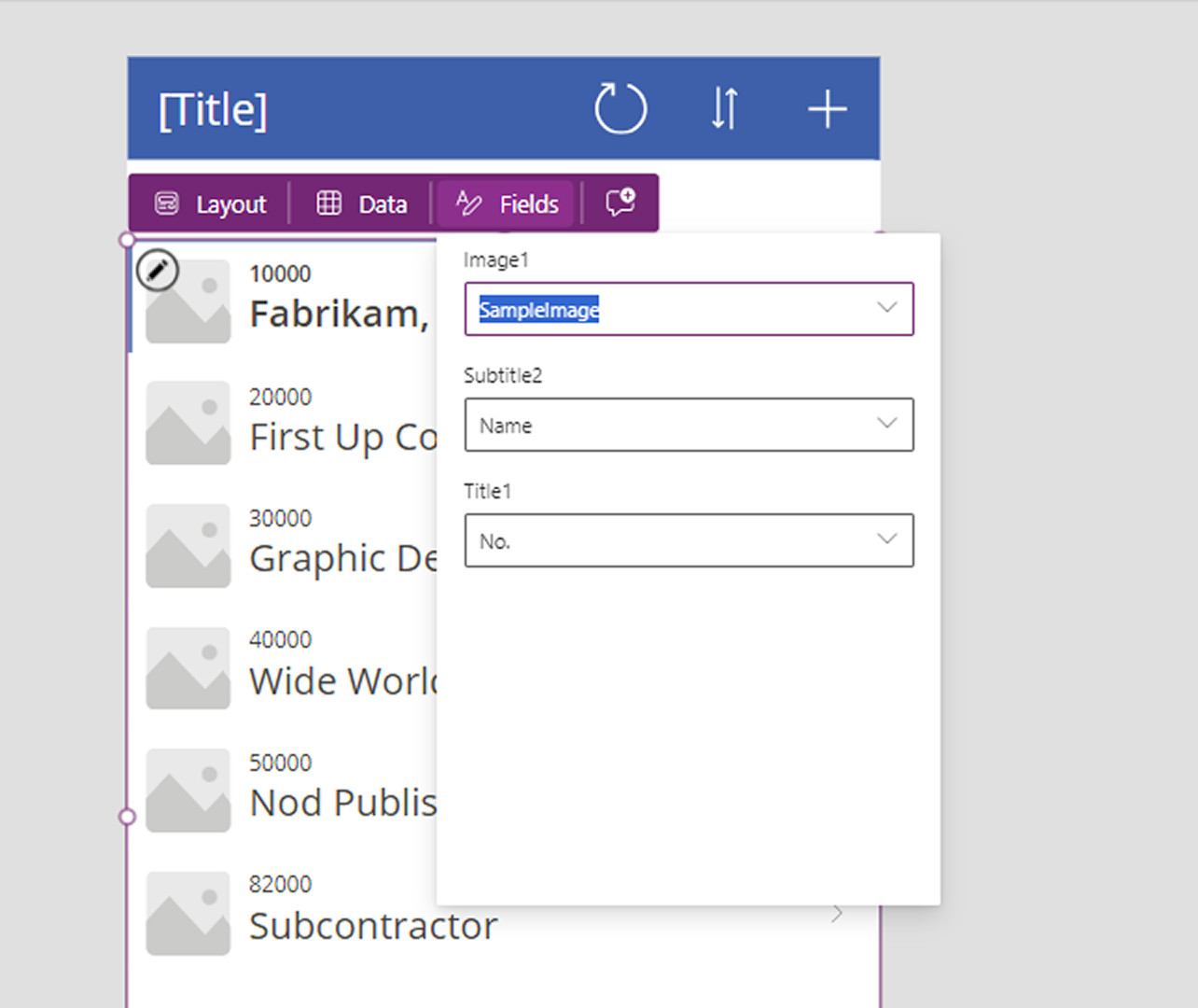 Screenshots from a demo.