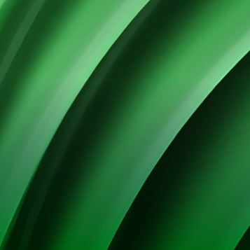 Abstract green lines