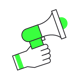 Icon Black Megaphone@3x