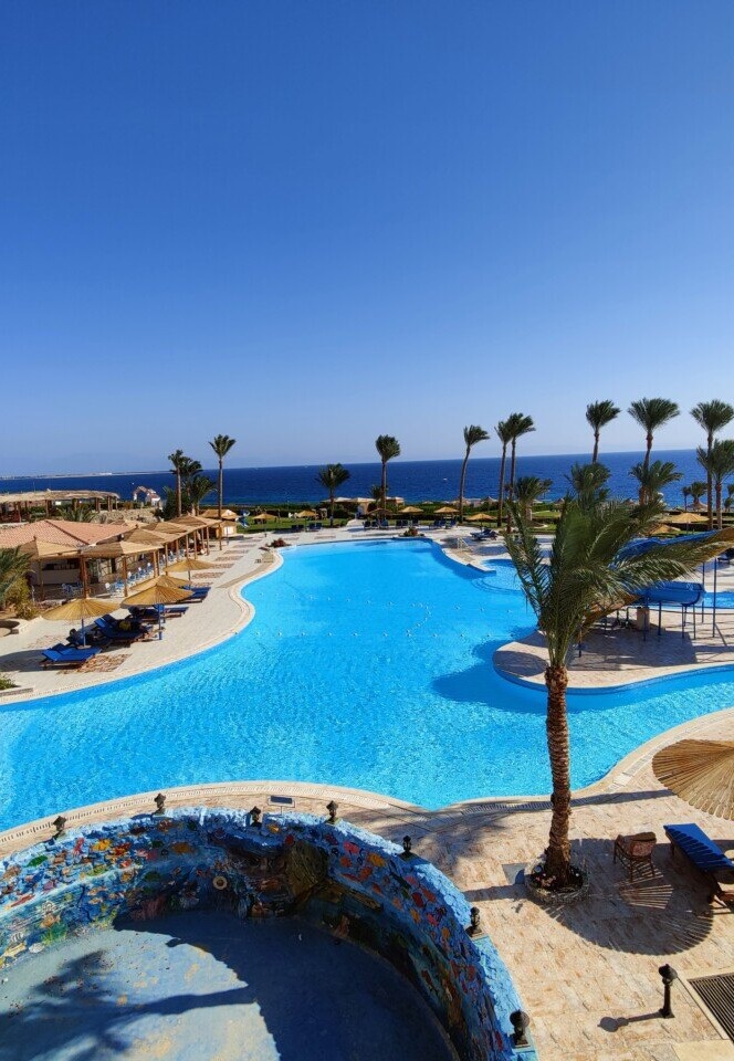 pool in a family resort