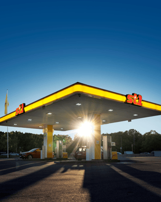 St1 gas station