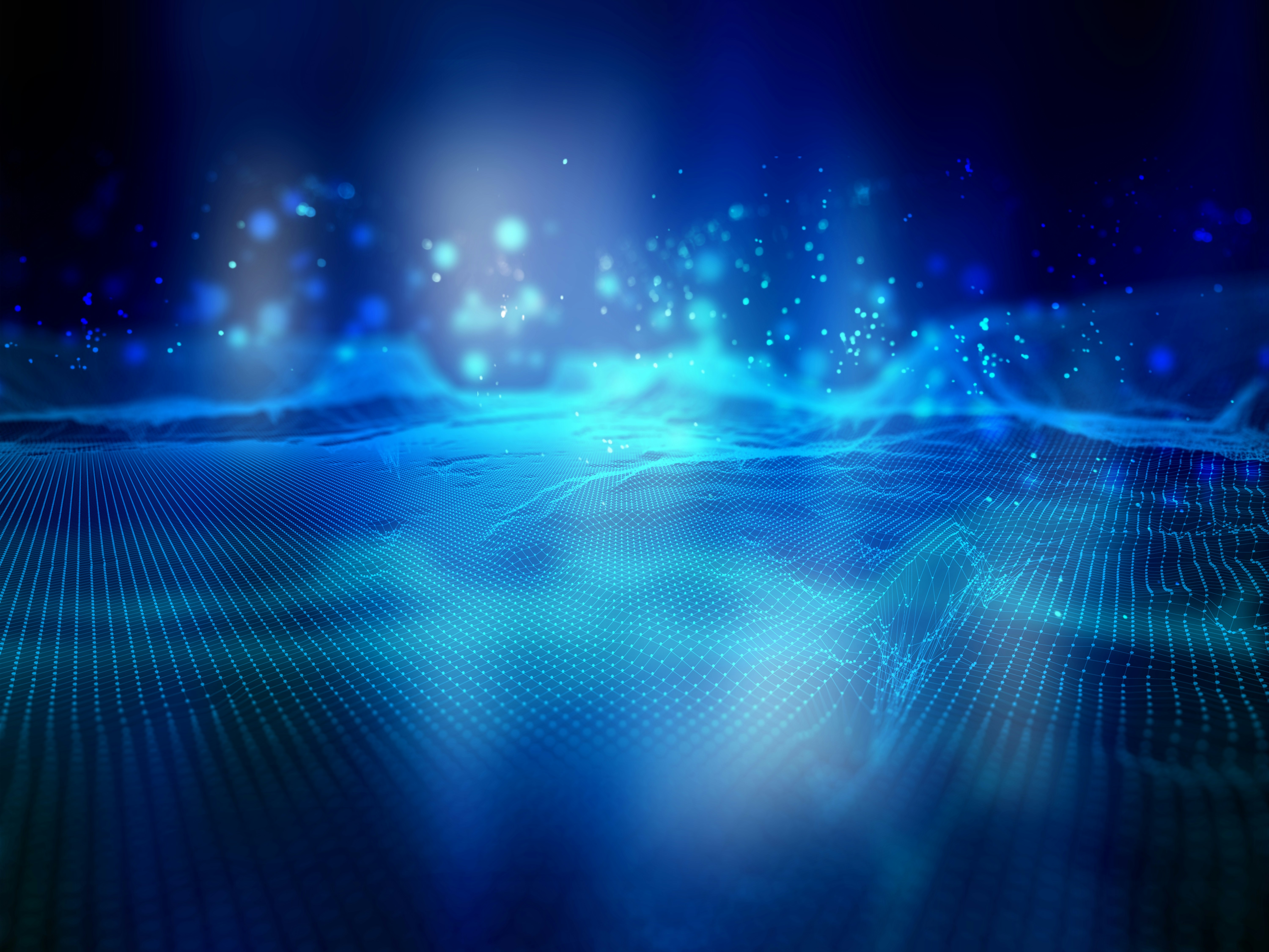 Abstrakte Cyber-Optik