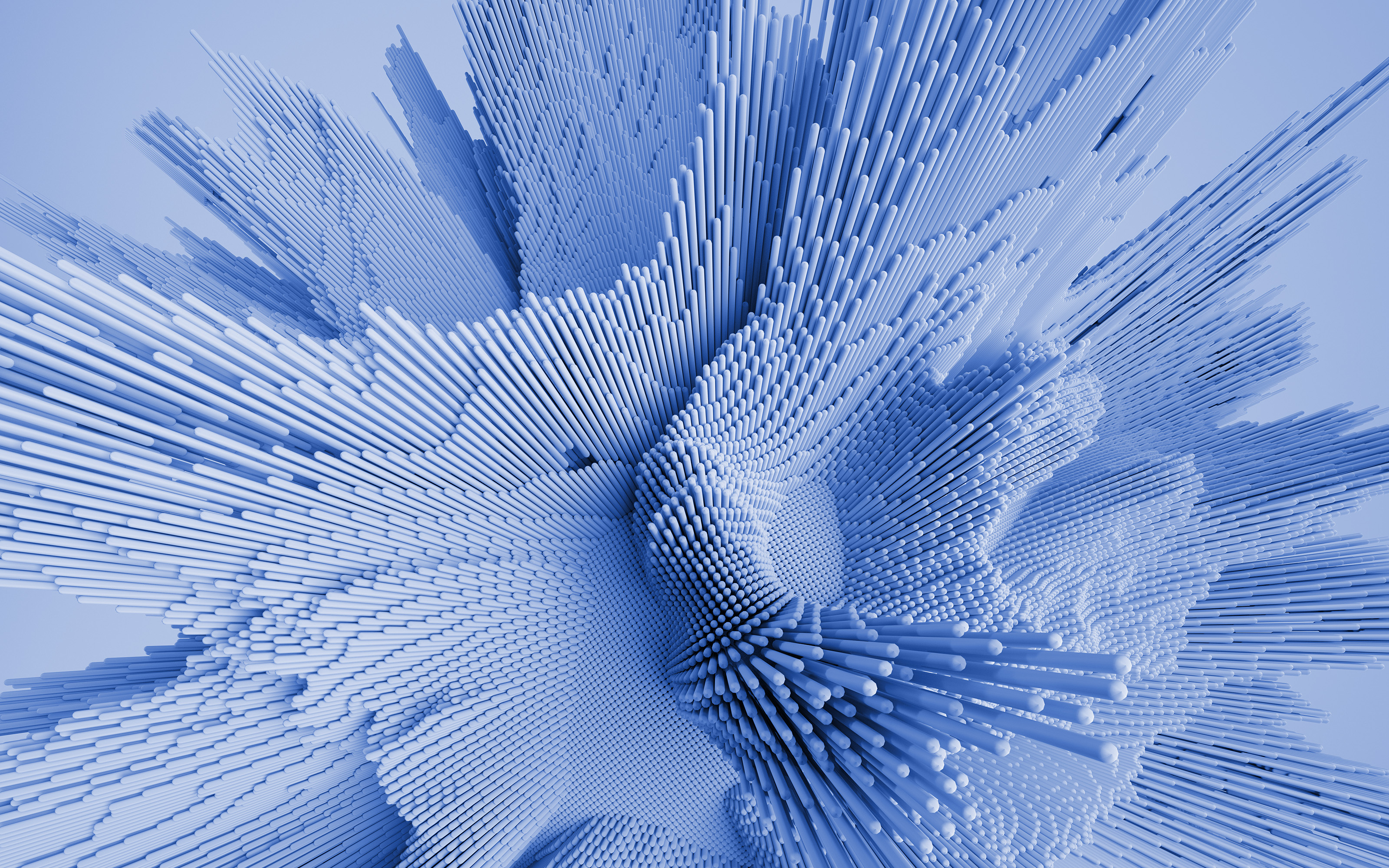 Light blue abstract image