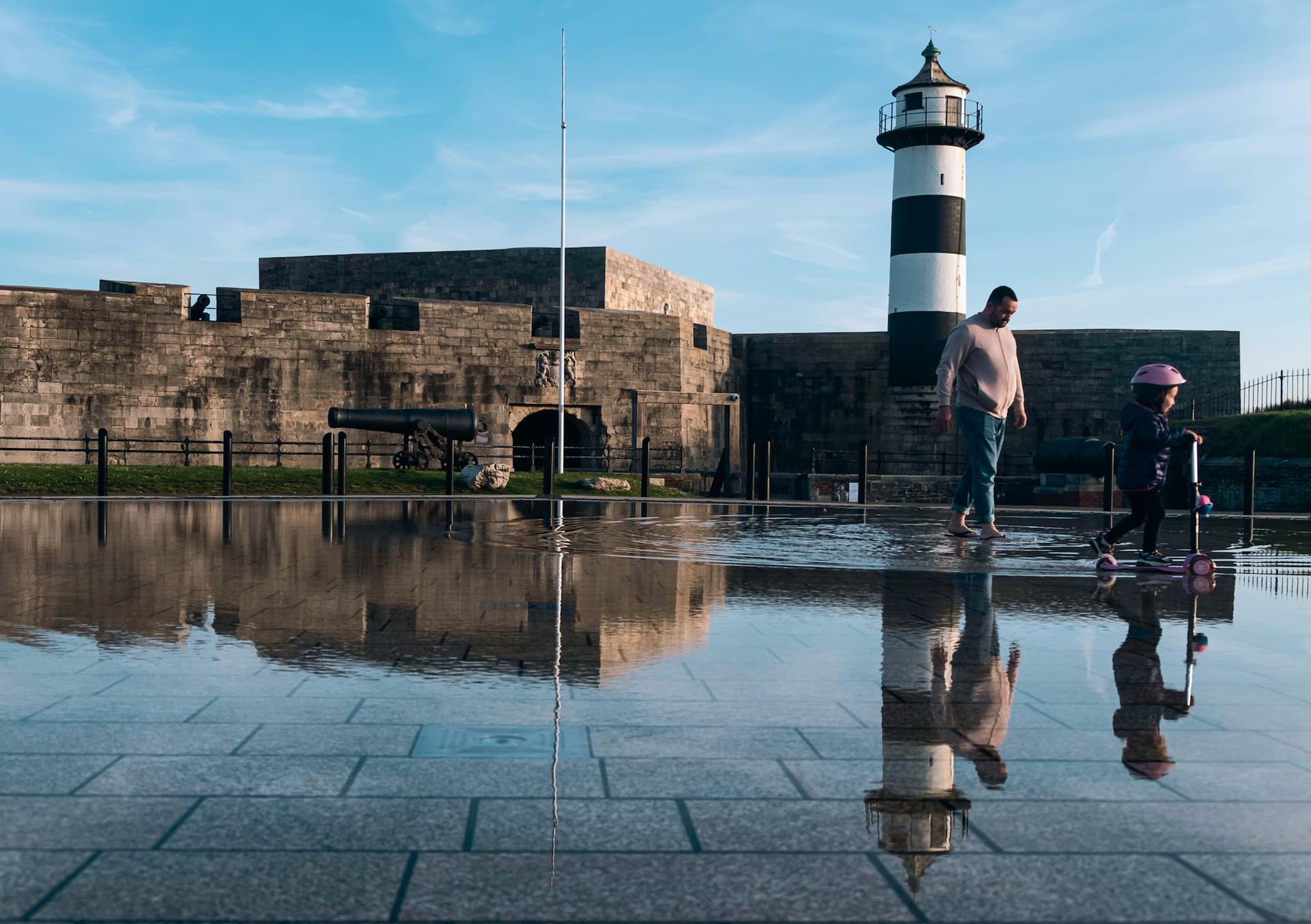 Southsea castle in United Kingdom