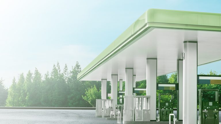 Green gasstation