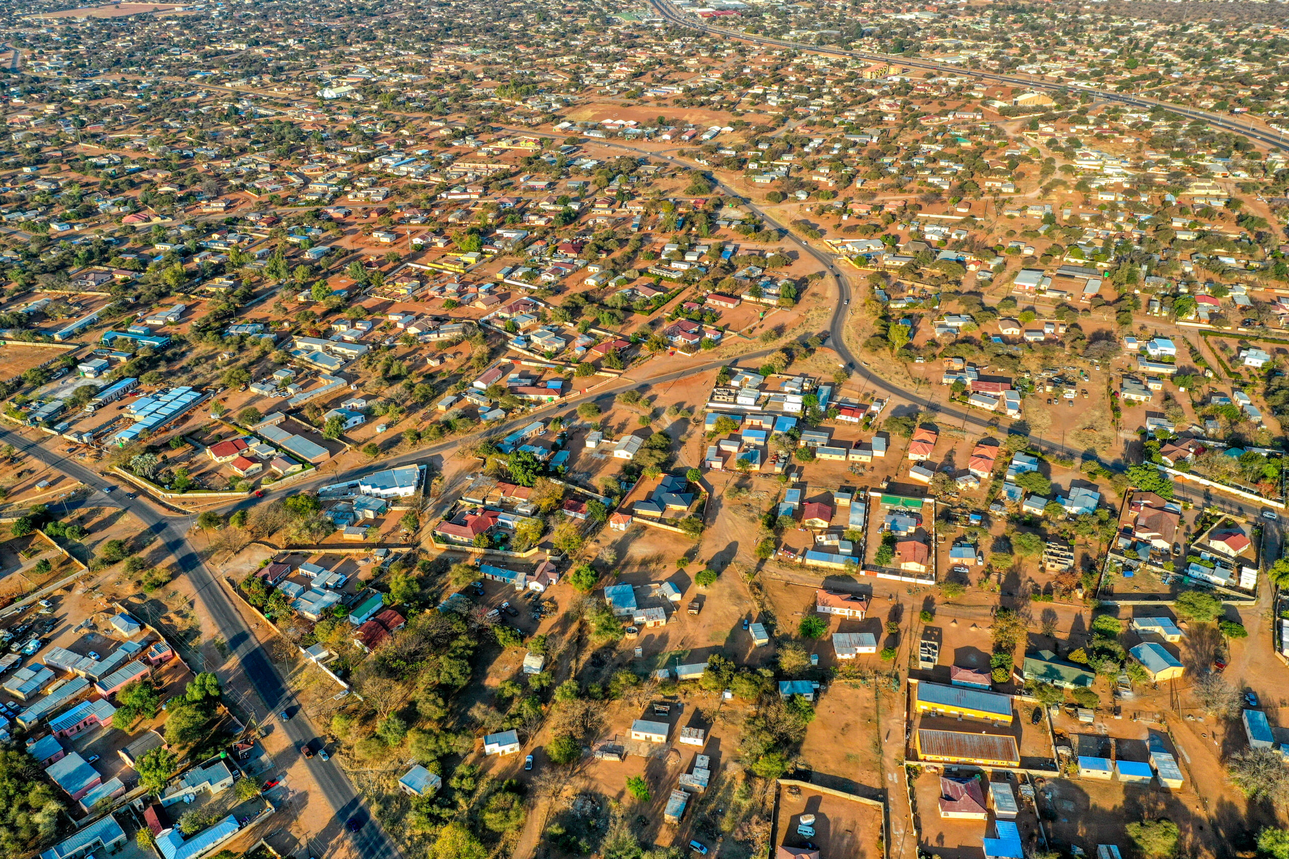 Botswana city view