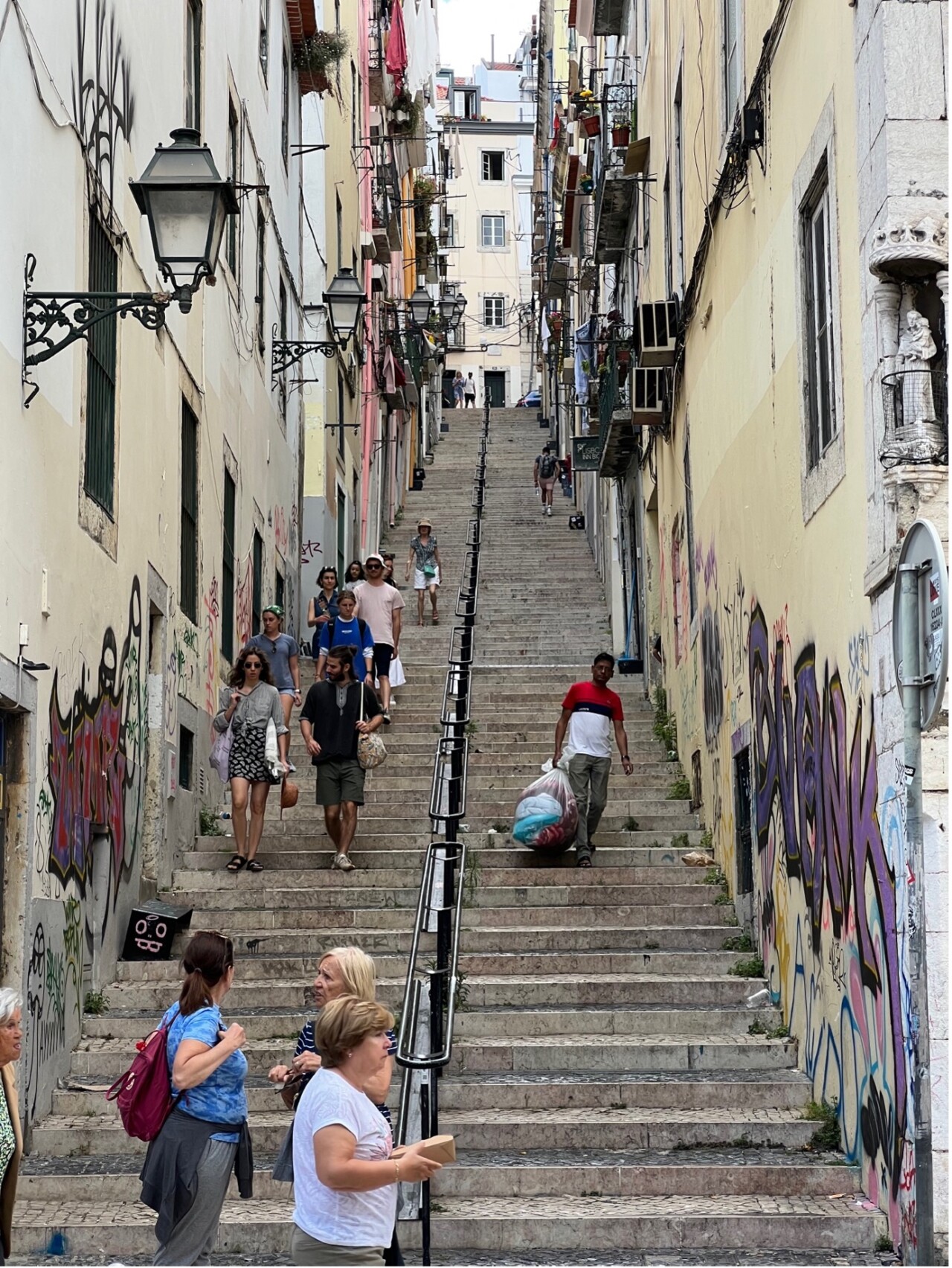 Lisbon city streets