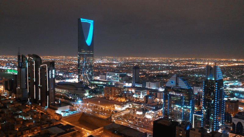 Saudi skyline