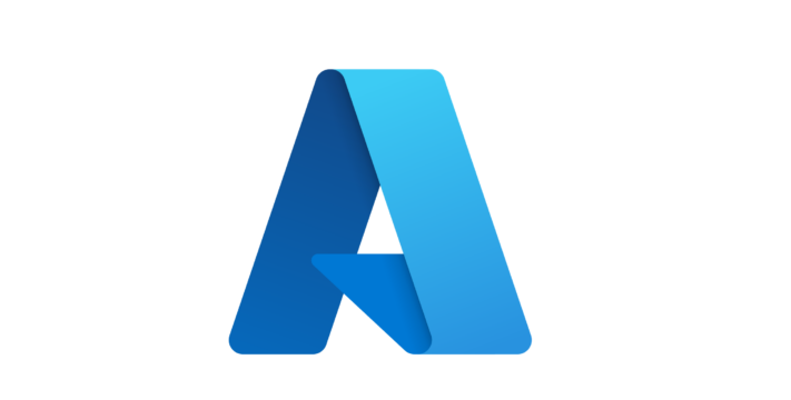 Azure logo in frame