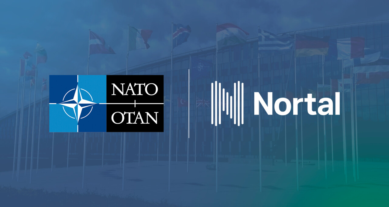 NATO and Nortal logos