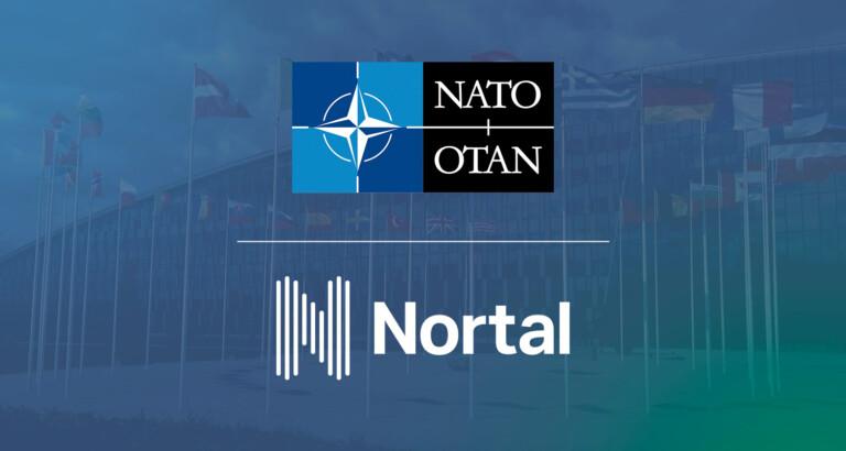 Nortal and NATO logos